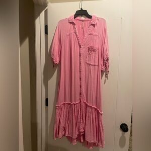Free People Maya Shirtdress